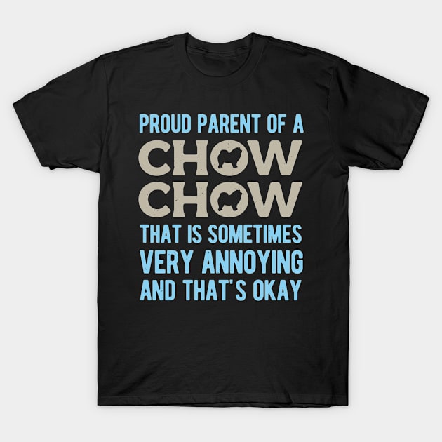 Funny Chow Chow T-Shirt by TheVintageChaosCo.